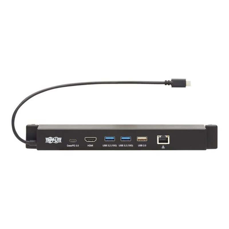 Eaton Tripp Lite Series USB-C Dock for Microsoft Surface - 4K HDMI USB 3.2 Gen 2 USB-A Hub GbE 100W PD Charging Black - docking station - US