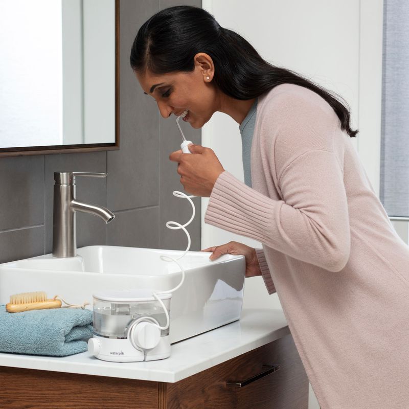 Waterpik - ION Cordless Countertop Water Flosser - White