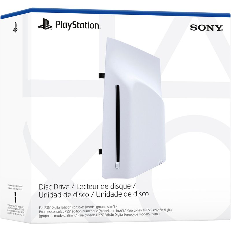 Sony Interactive Entertainment - Disc Drive For PS5 Digital Edition Consoles (model group - slim) - White