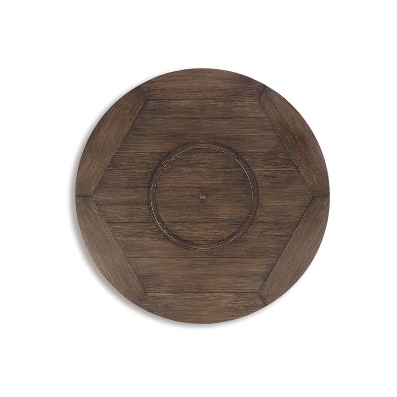 Paradise Trail Round Fire Pit Table