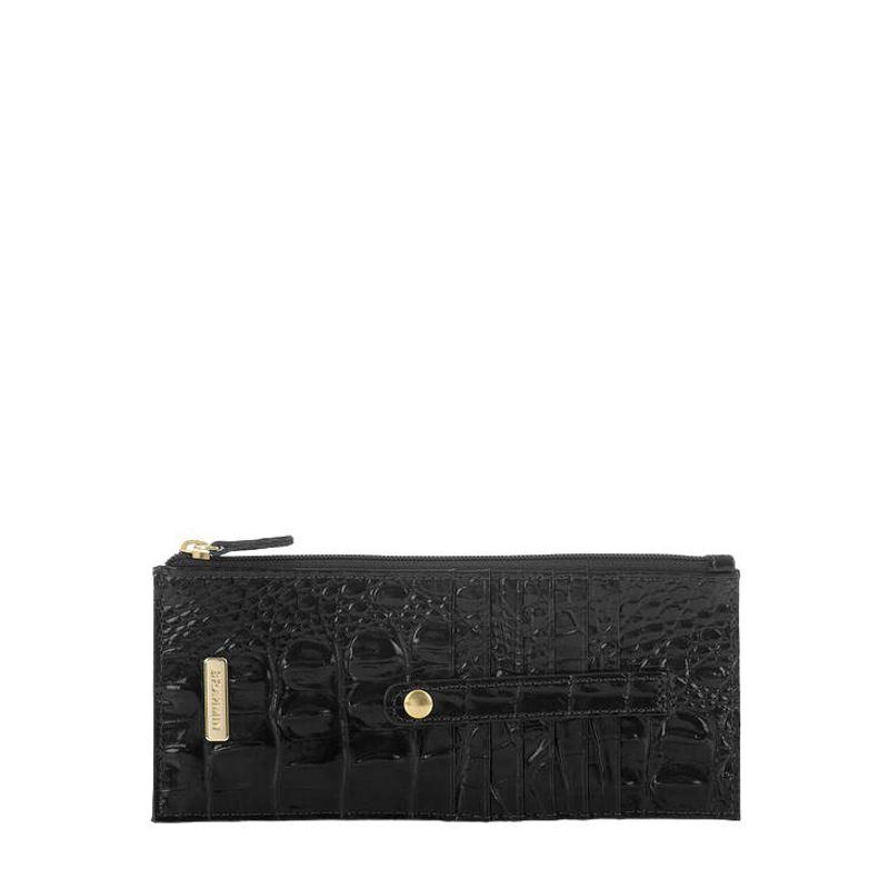 Brahmin Credit Card Wallet (Black Melbourne)