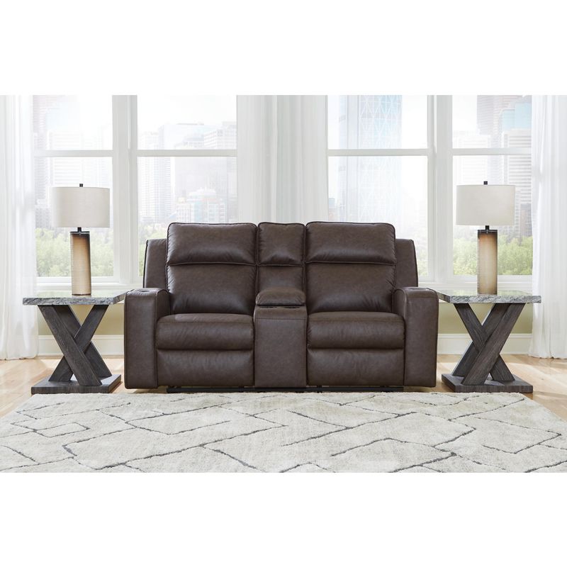 Lavenhorne Reclining Loveseat with Console