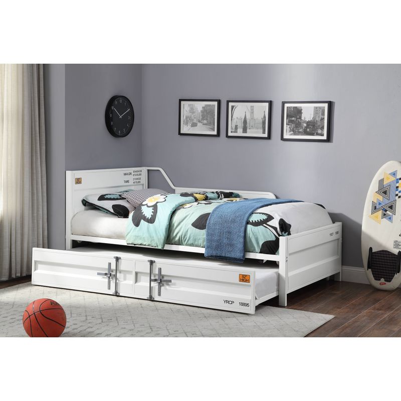 ACME Cargo Daybed w/Trundle (Twin), White