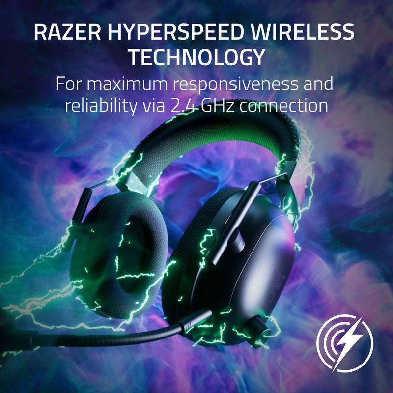 Razer - BlackShark V2 Pro Wireless Gaming Headset for PS5 - White