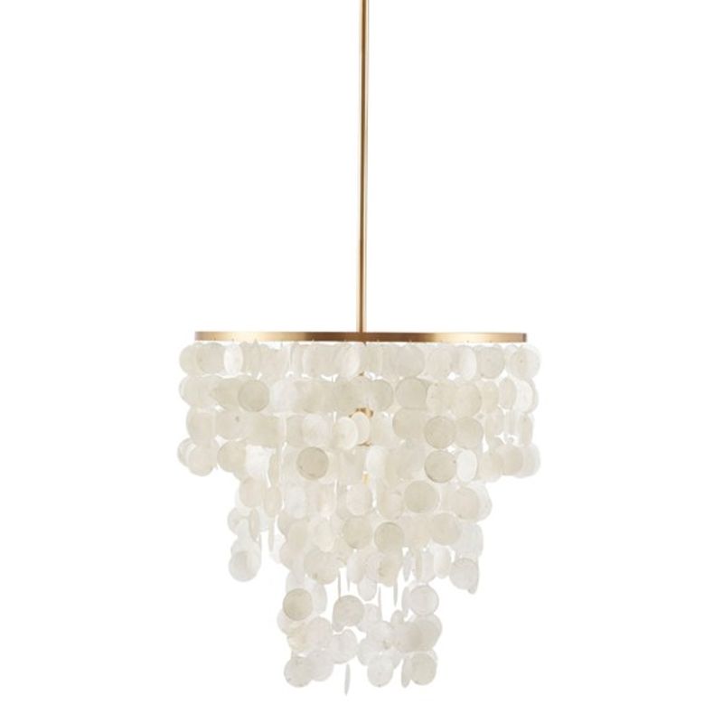 Isla Layered Capiz Chandelier