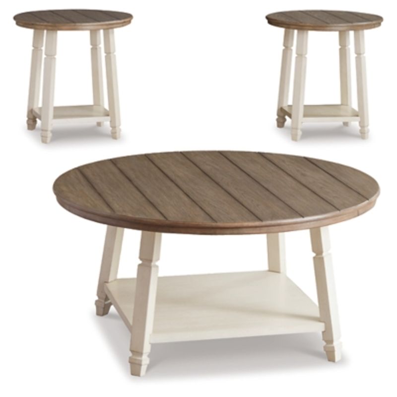 Two-tone Bolanbrook Occasional Table Set (3/CN)