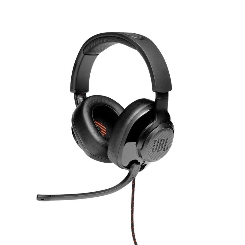 JBL Quantum 200 Wired Over-Ear Gaming Headset w/ Flip-up Mic