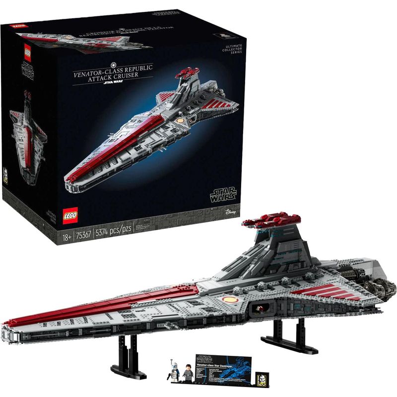 LEGO - Star Wars Venator-Class Republic Attack Cruiser Building Set 75367 - Multi