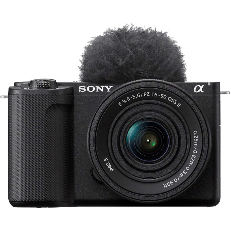 Sony - Alpha ZVE10 II: APS-C Content Creators' Camera Kit - Black