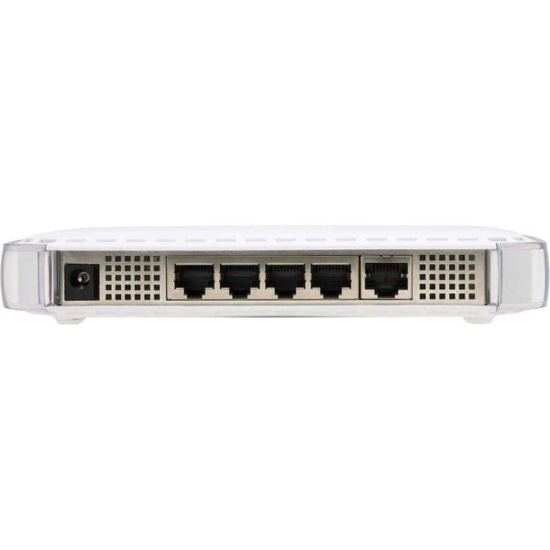 NETGEAR - 5-Port 10/100/1000 Mbps Gigabit Unmanaged Switch - White