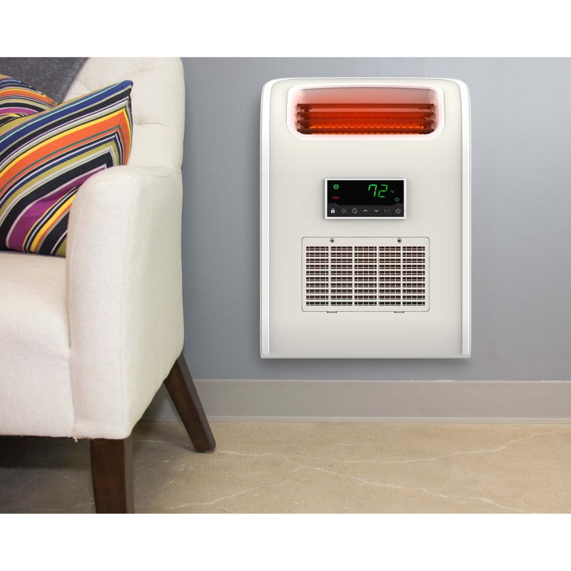 LifeSmart 3-Element Slim Line Heater Unit in White