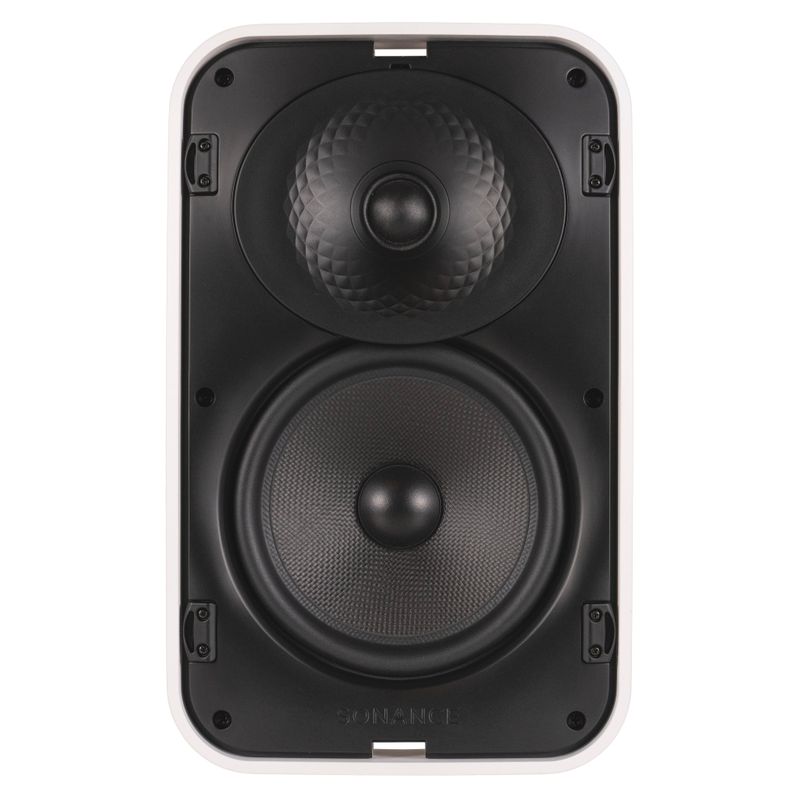 Sonance - MX62 SST SINGLE SPEAKER - Mariner MX Series 6-1/2" 2-Way Outdoor Surface Mount Single Stereo Speaker (Each) - Paintable White