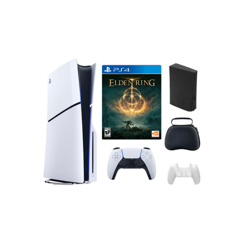 Playstation 5 Slim + Elden Ring Bundle with Accessories