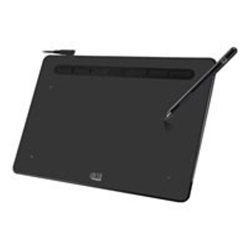 Adesso CyberTablet K8 - digitizer - USB-C - black