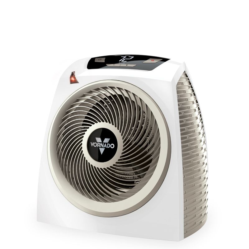 Vornado - AVH10 Whole Room Space Heater with Auto Climate - White/Champagne