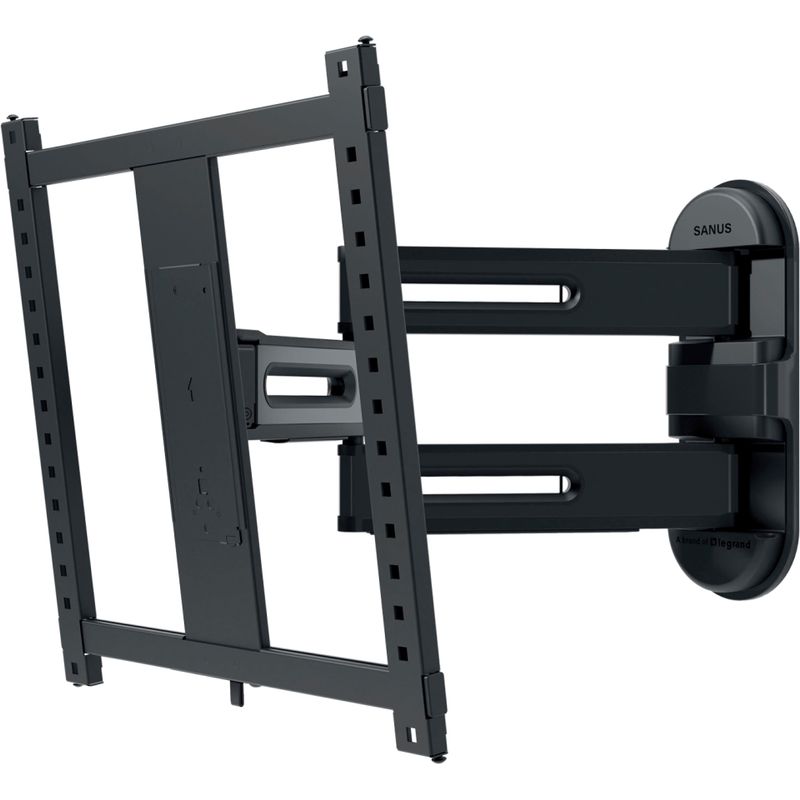 SANUS Elite - Advanced Full-Motion 4D + Shift TV Wall Mount for TVs 32"-65" up to 70 lbs - Shifts up to 6" for Perfect Placement - Black