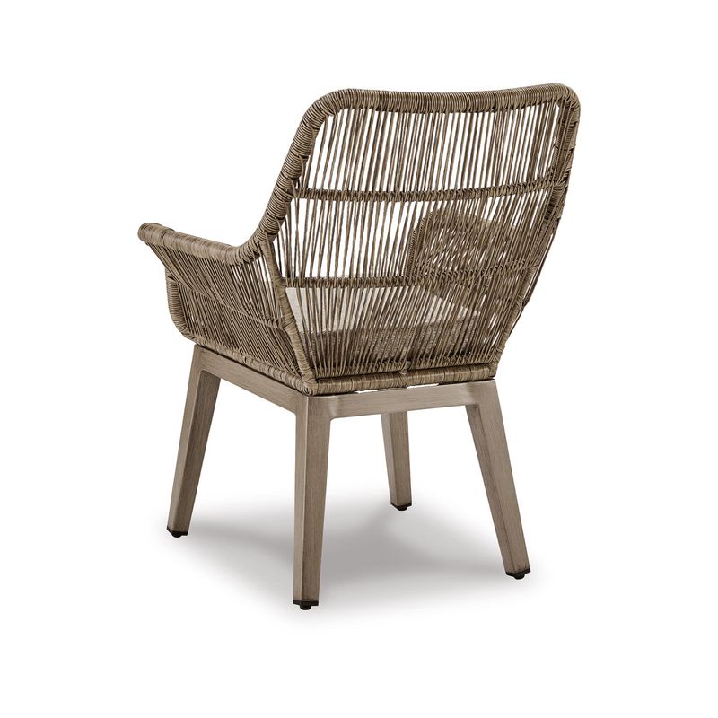 Beach Front Arm Chair with Cushion (Set of 2)