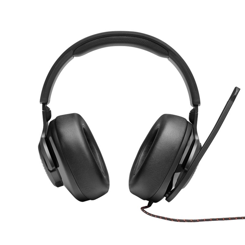 JBL Quantum 200 Wired Over-Ear Gaming Headset w/ Flip-up Mic