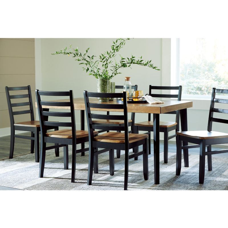 Blondon Dining Table and 6 Chairs (Set of 7)