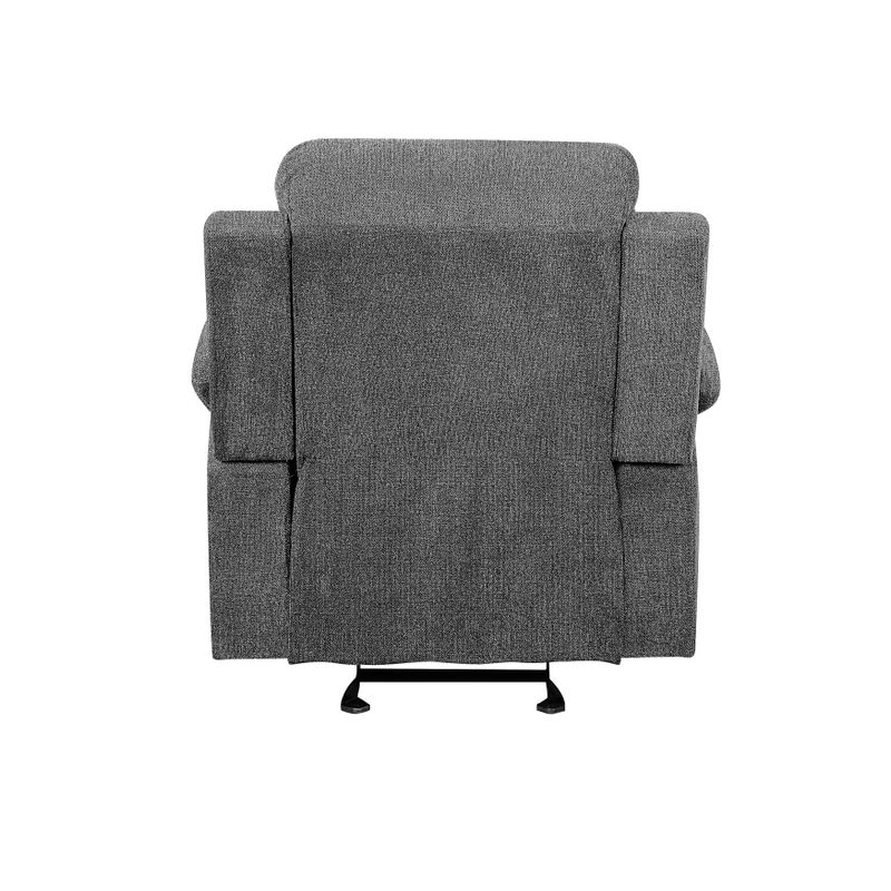 ACME Kalen Motion Glider Recliner, Gray Chenille