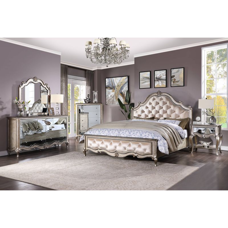 ACME Esteban Mirror, Antique Champagne