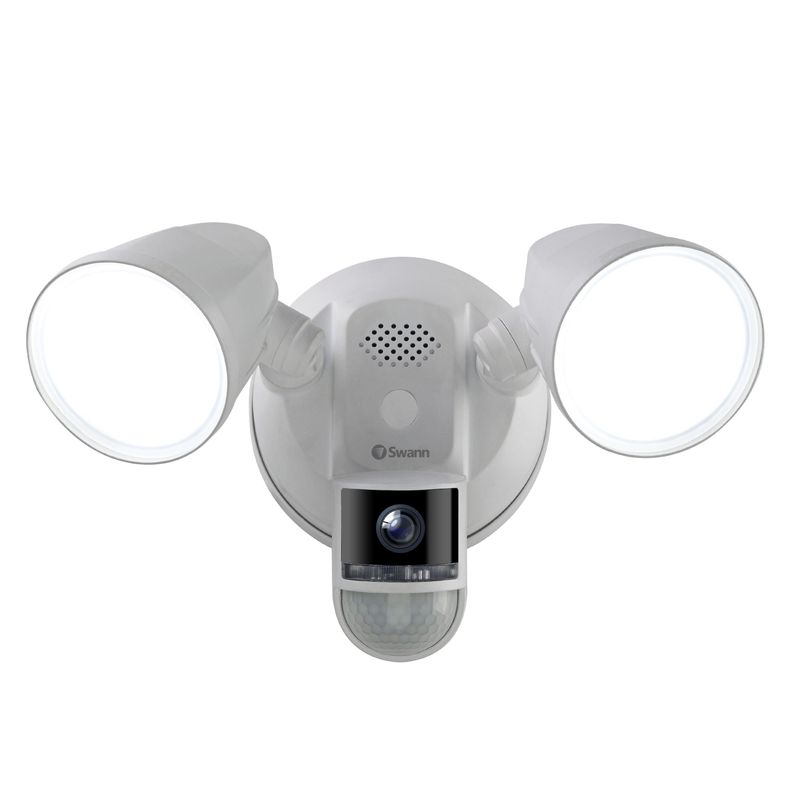 Swann 4K Wifi Floodlight Security Camera White