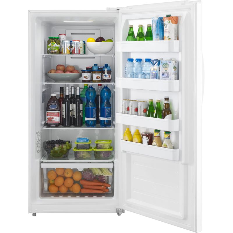 Insignia&trade; - 13.8 Cu. Ft. Garage Ready Convertible Upright Freezer with ENERGY STAR Certification - White