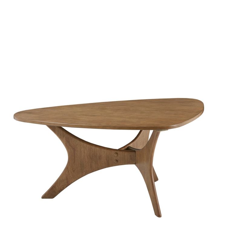 Rowan Triangle Wood Natural Elm Finish Coffee table