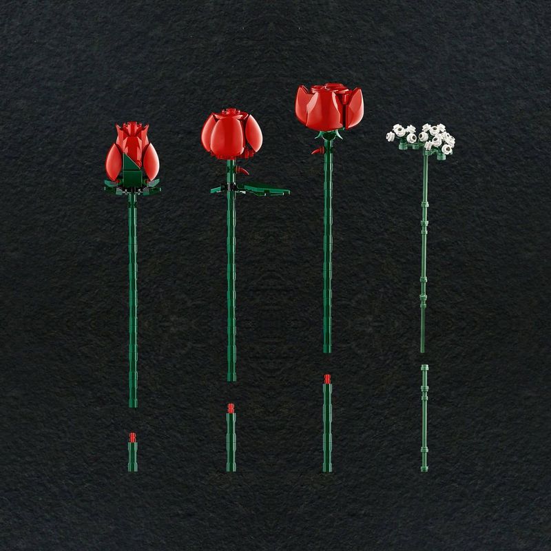 LEGO - Icons Bouquet of Roses Build and Display Set 10328