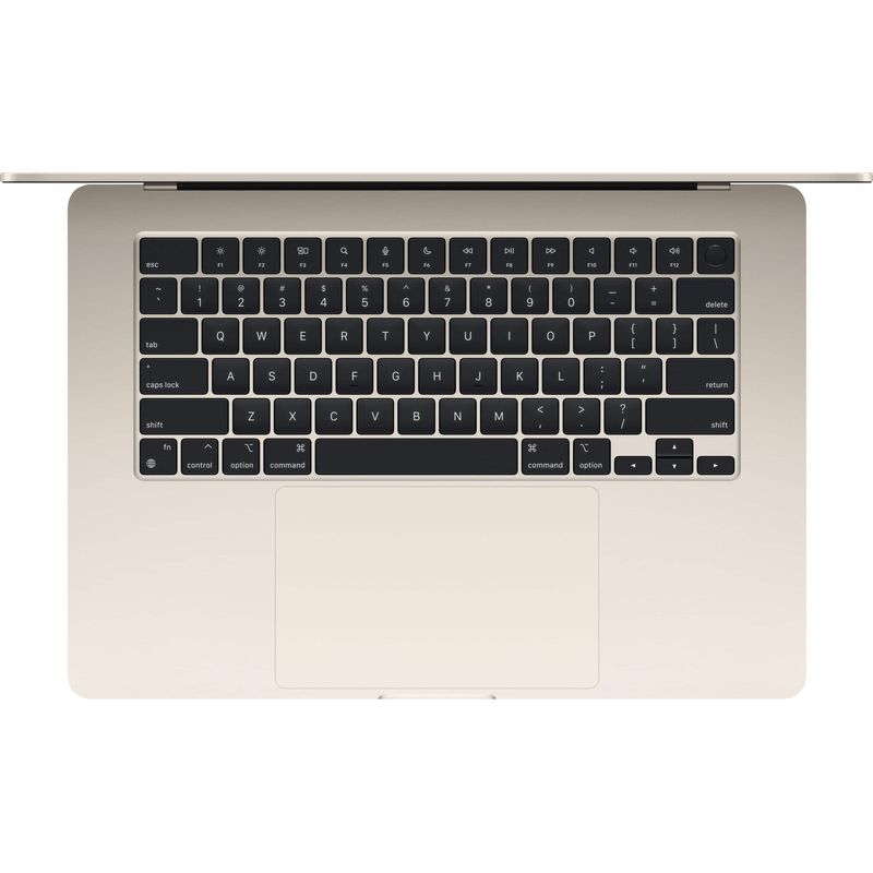 Apple - MacBook Air 15-inch Laptop - M3 chip Built for Apple Intelligence - 8GB Memory - 512GB SSD - Starlight