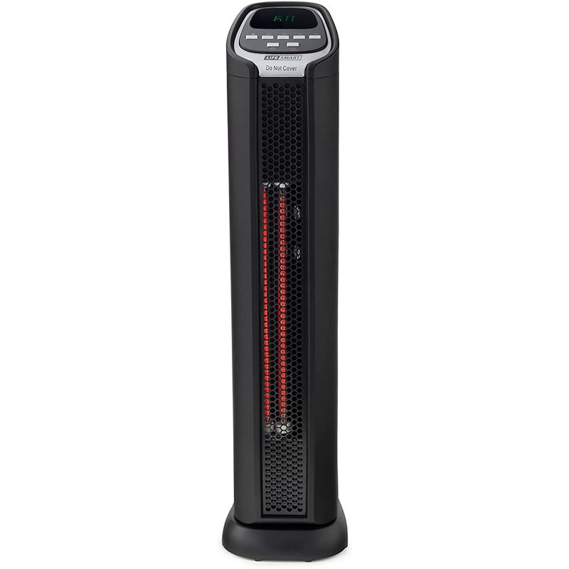 LifeSmart 24 Inch Infrared PTC Tower Heater with Oscillation Feature