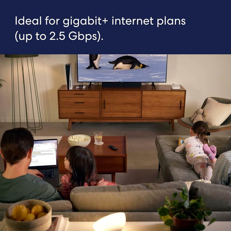 eero - Pro 6E AXE5400 Tri-Band Mesh Wi-Fi 6E System (3-pack) - White