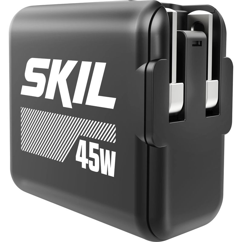 Skil - 2.0Ah USB-C Battery + 45W PD charger start kit - Black/Red