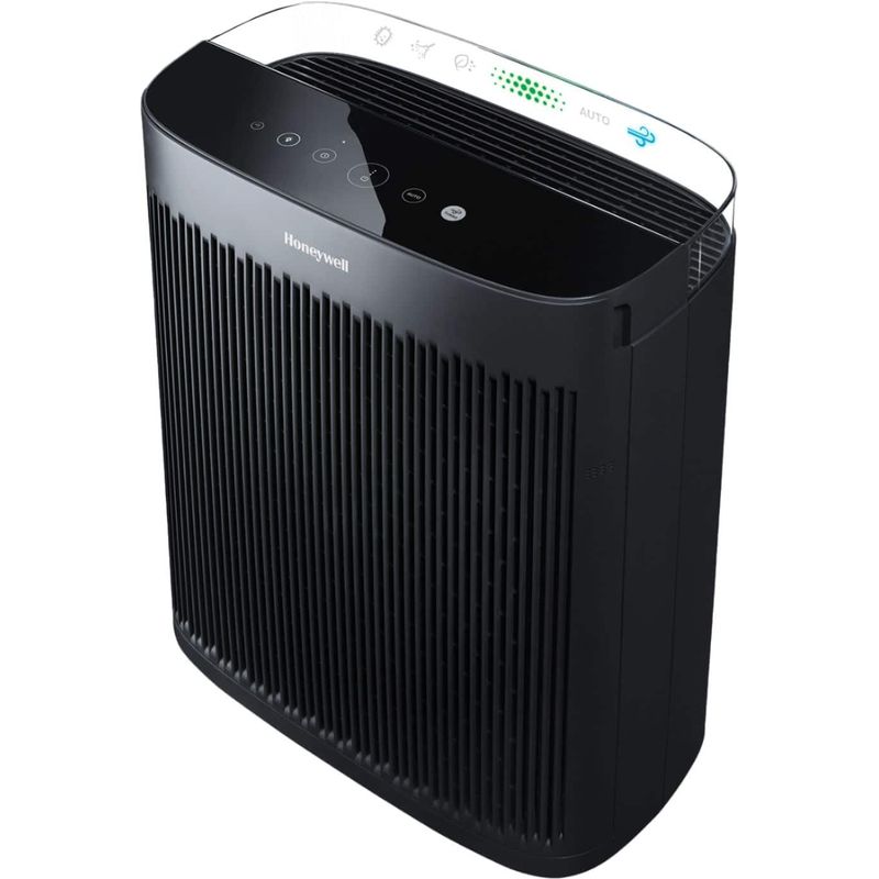 Honeywell - Allergen Plus HEPA Air Purifier, Extra-Large Rooms (500 sq.ft) - Black