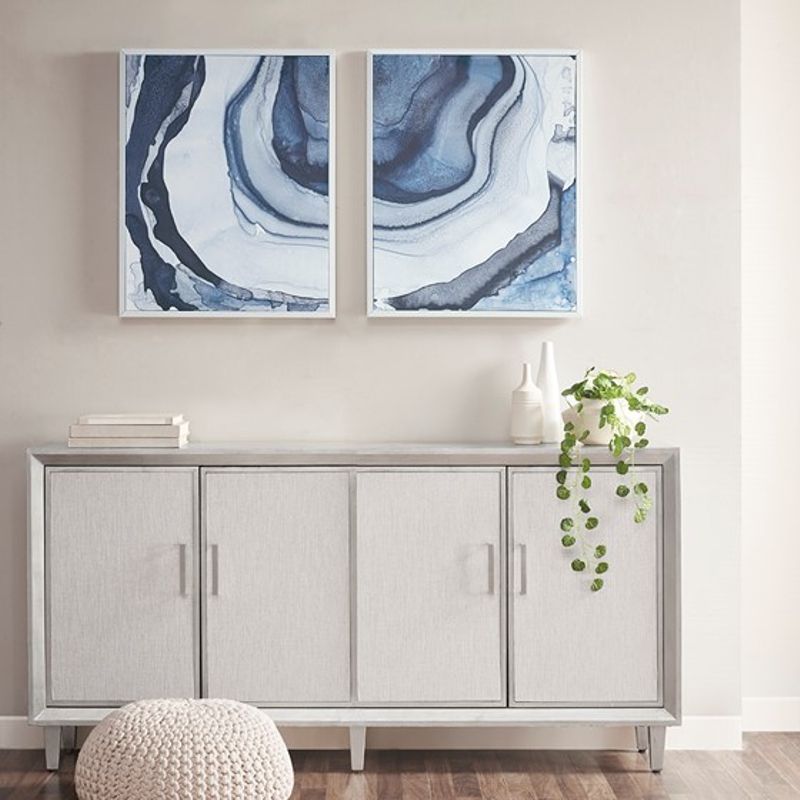 Ethereal Diptych 2-piece Framed Canvas Wall Art Set