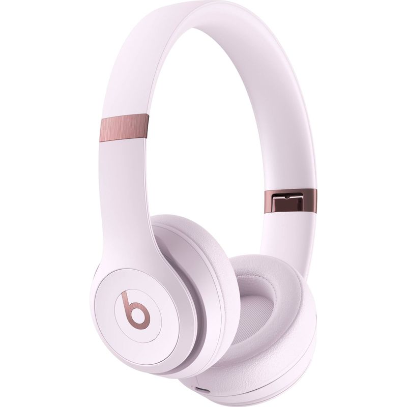 Beats - Solo 4 True Wireless On-Ear Headphones - Cloud Pink