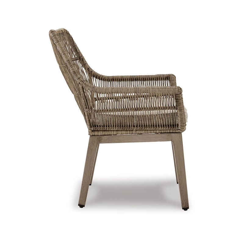 Beach Front Arm Chair with Cushion (Set of 2)