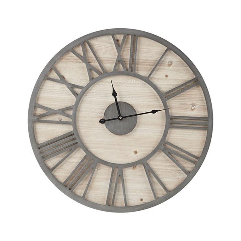 Mason 23.6" Wood Wall Clock