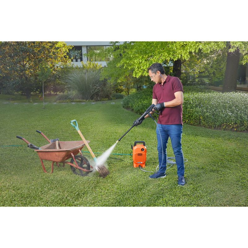 Black & Decker - Corded Electric 1700 PSI Cold Water Pressure Washer