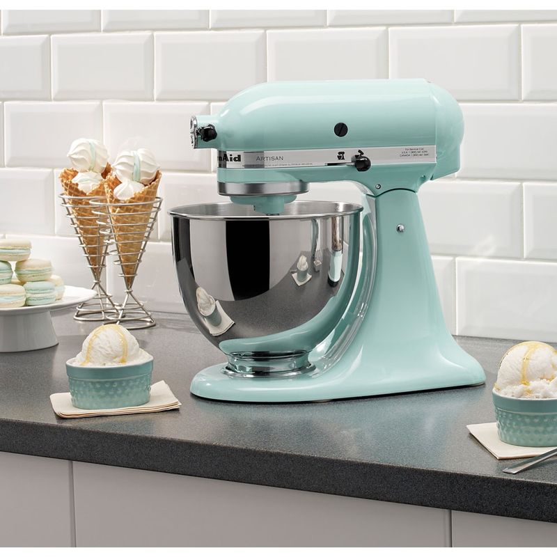 KitchenAid Artisan Series 325-Watt Tilt-Back Head Stand Mixer in Ice Blue