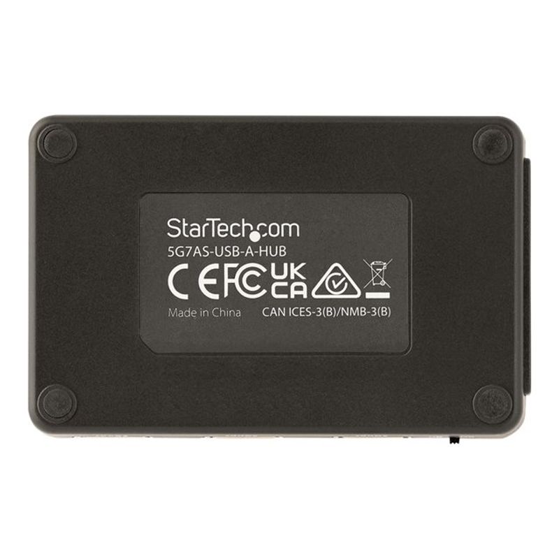 StarTech.com 7-Port USB Hub with On/Off Switch USB 3.0 5Gbps BC 1.2 USB-A to 7x USB-A Compact Self Powered USB-A Hub with 35W Power Supply D