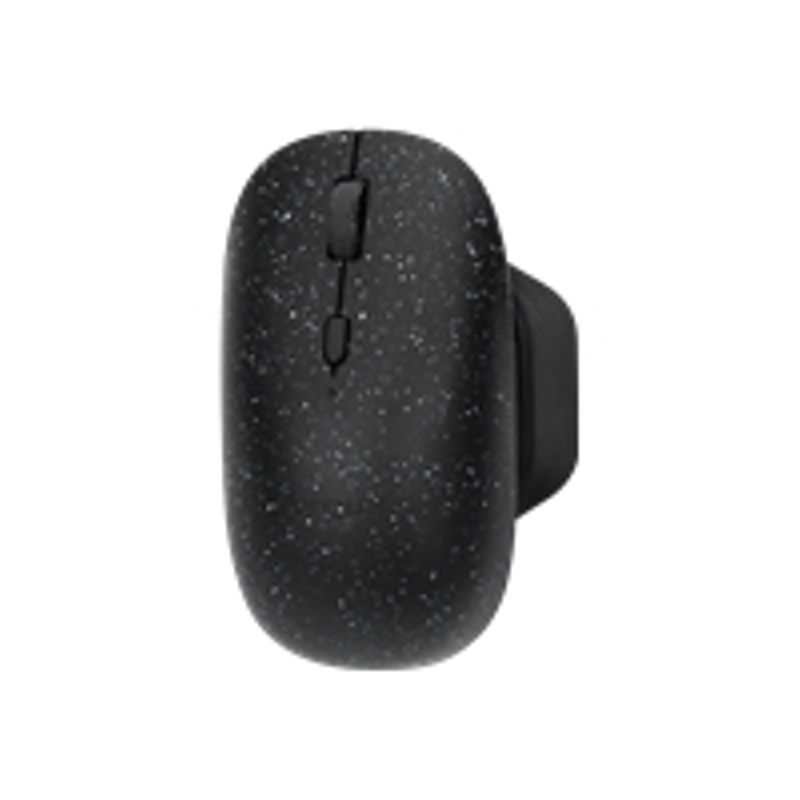 Targus ErgoFlip EcoSmart - mouse - sustainable ambidextrous - Bluetooth 5.0 LE - black
