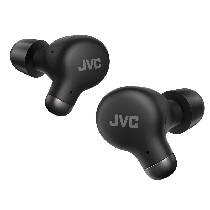 JVC - Marshmallow Plus True Wireless Headphones with Noise Cancelling - Black