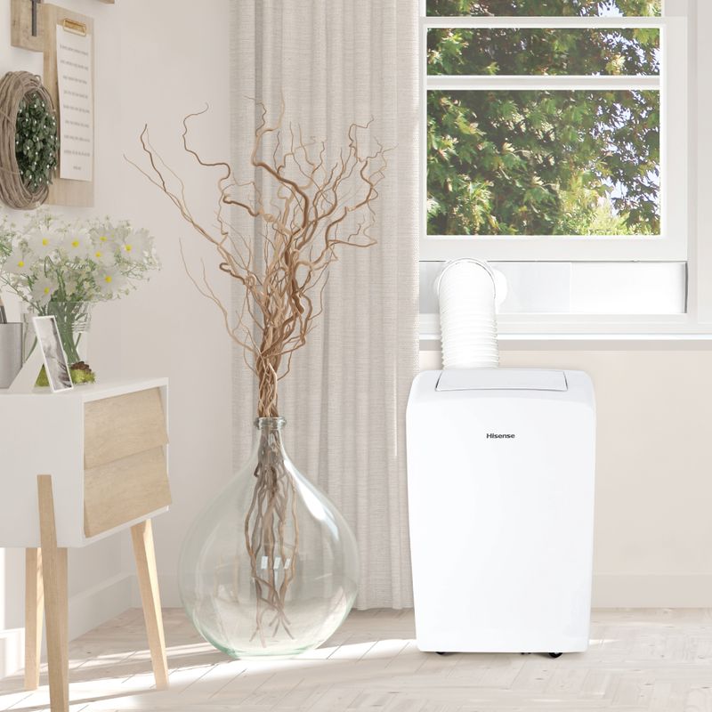 8,000 BTU Smart Portable Air Conditioner with Wi-fi and Remote Control