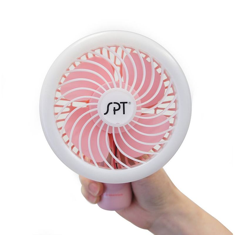 Sunpentown - Personal Hand-Held Fan - Pink