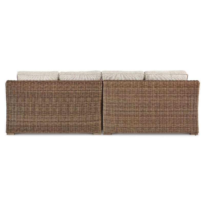 Beachcroft Right-Arm Facing/Left-Arm Facing Loveseat w/Cushion (2/CN)
