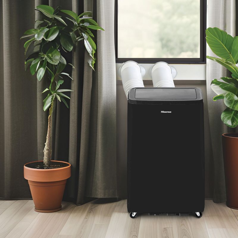 10,000 BTU Smart Portable Inverter Air Conditioner with Wi-fi and Remote Control