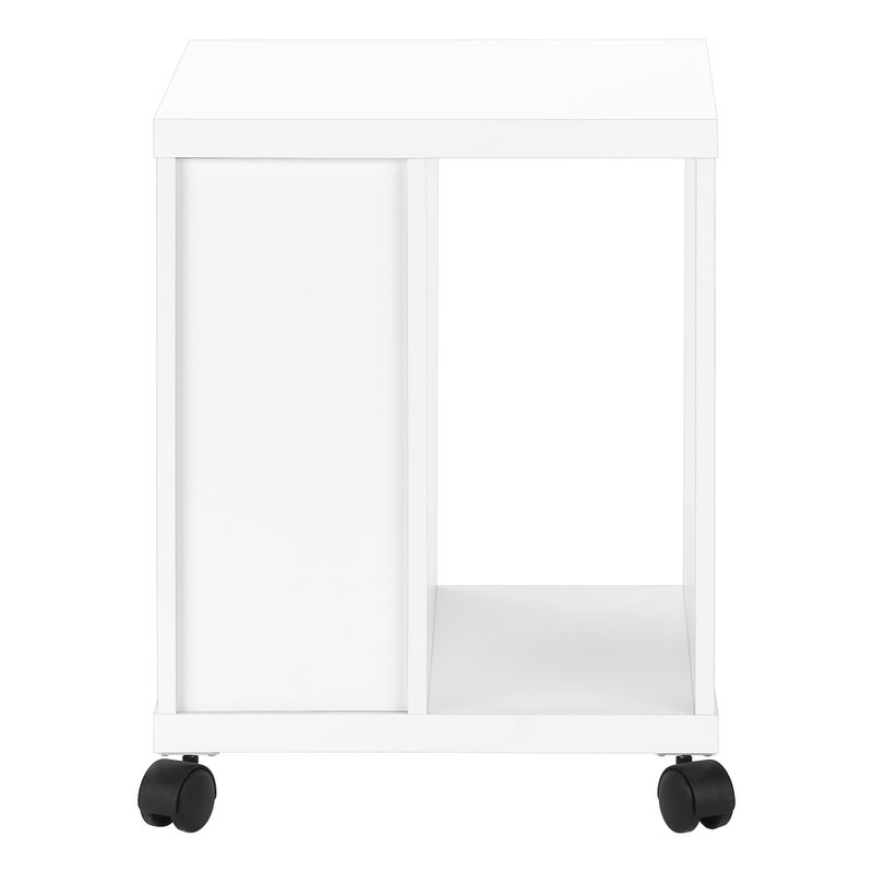 Office/ File Cabinet/ Printer Cart/ Rolling File Cabinet/ Mobile/ Storage/ Work/ Laminate/ White/ Contemporary/ Modern