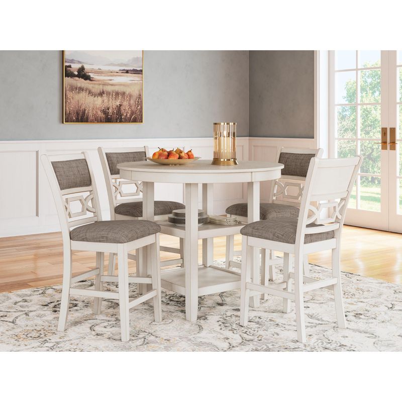Erinberg Counter Height Dining Table and 4 Barstools (Set of 5)