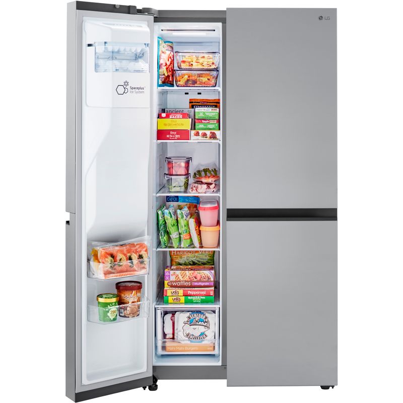 LG 27-Cu. Ft. Side-by-Side Refrigerator, Stainless Steel